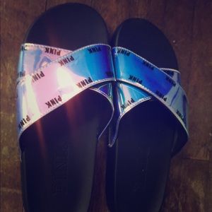Victoria’s Secret Pink slides. Never worn